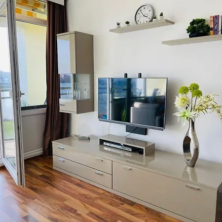 公寓 Strandhotel-heiligenhafen-wohnung-212-sonnensuite-no-1-typ-iv 海利根港